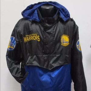 Golden Warriors windbreaker NBA Authorized FanGear